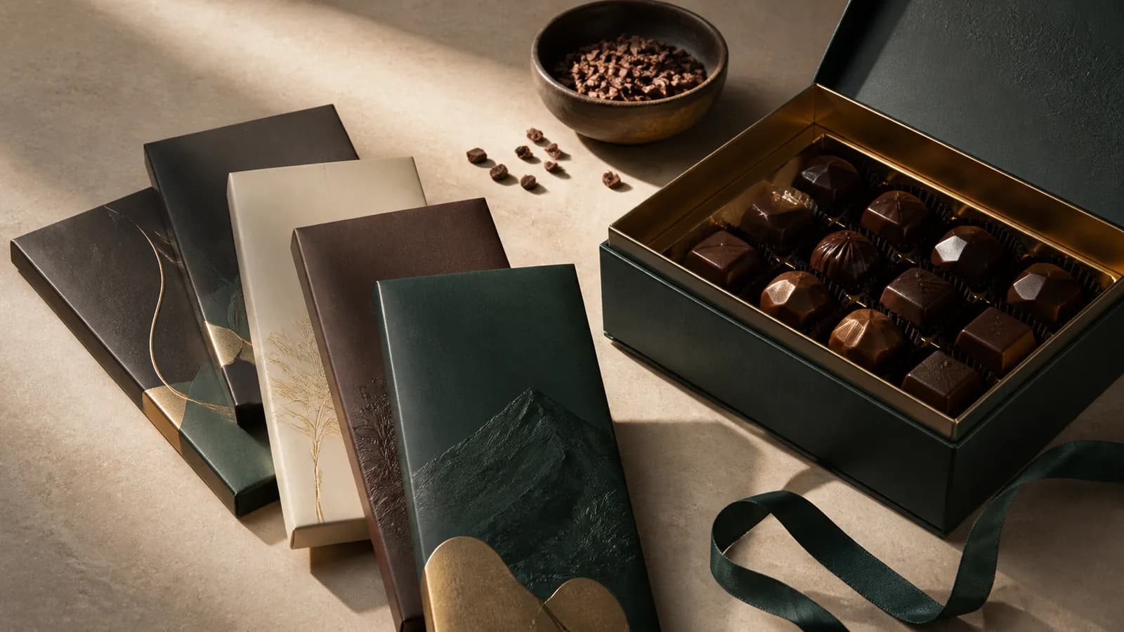 Colección de chocolates y regalos Páramo Cacao