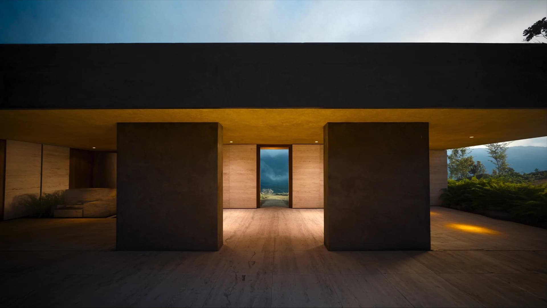 Casa de montaña diseñada por Umbral Estudio